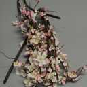 3 Pcs Cherry Blossom Branches Artificial Flowers for Spring Indoor Decoration Pink Faux Spring Flowers Stems 37'' Cherry Blossom Tree Decor with Long Stems for Tall Vases Arrangements Table