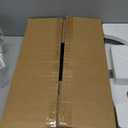 Foldable Toilet Stool, Bamboo Toilet Stool Squat Adults, 7 Inches Poop Stool for Bathroom, Collapsible Potty Step Stool with Non-Slip Strip, Space-Saving, No Assembly (White)