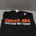 Error 404 Costume Not Found Halloween Trick Or Treat Scary Sweatshirt, Size  M