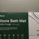 Extra Large Stone Bath Mat, Diatomaceous Earth Mat, 31.5"x19.7"