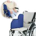 Lateral Support for Wheelchair Lateral Cushions for Seniors Wedge Pads Chair Support Attachment L Shape Padded for Wheelchair Side Right Guards Solid Panels for Elderly Positioning Better Posture
