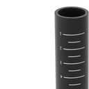 1 Pcs Universal Bike Seat Posts Lightweight 22.2x300mm Bike Saddle Post Seat Tube Matte Black Carbon Fiber