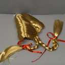 fun shack Adults Bavarian Wig Adults Blonde Pigtails German Oktoberfest Hair Accessory One Size