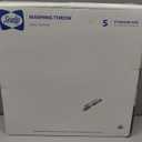 Sealy Heated Throw Blanket, Flannel Electric Blanket Throw with 6 Heating Settings & 2-10 Hours Auto Shut Off, Fast Heating & Machine Washable for Home Office Use, 50x60 Inch, Light Grey