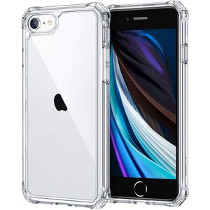 ESR for iPhone SE (2022) Case, iPhone SE (2020) and iPhone 8, Military-Grade Protection, Shock-Absorbing Corners, Yellowing-Resistant Back, Phone Case for SE 3/2, Air Armor Case, Clear