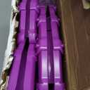 JKSHMYT Weighted Hula Circle Hoops for Adults Weight Loss, Infinity Fit Hoop Plus Size, 30 Detachable Links, Exercise Hoop for Women and Beginners (Purple)