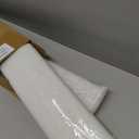 Teenyyou 2 Pcs 3-3/8" x 12" 3/8" Thick Tempered Glass Shelf Clear Flat Polished, Flush-Mounted Floating Shelf for Bathroom Essentials & Shower Niche No Mounting Hardware Required