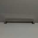 KOKOSIRI 24-Inch Single Towel Bar, Bathroom Kitchen Towel Holder, Wall Mounted SUS304 Stainless Steel Towel Rack, Polished Chrome, B4003CH-L24