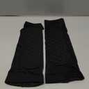 Soccer Shin Guards Shin Pads for Kids Youth Adult, Ski Shin Guards Calf Compression Sleeve with Honeycomb Pads, Lightweight Calf Protective Gear for Football Soccer (Black, Large)