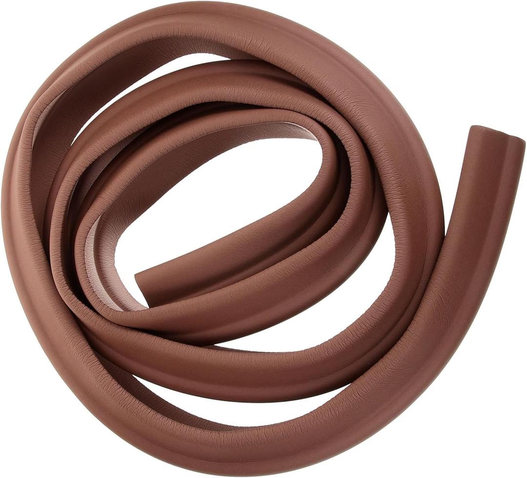 Safety Edge Protector Strip Soft Bumper for Table Furniture Edges Easy Adhesive Installation Material Childproof Design for Home Safety