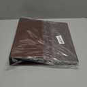 Vintage Brown Leather 3-Ring Binder  2-Inch Spine  Fits Letter-Size Paper (8.5" x 11")  Built-in Interior Pockets  File Folder Premium Business Organizer (Brown, 2 Inch)