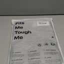 FitsT4 Sports Men's Thermal Shirt Fleece Lined Mock Neck Base Layer Tops (Medium, Navy)