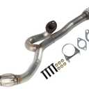 Exhaust Front Flex Pipe Compatible with GMC Terrain Compatible with Chevrolet Equinox 2012 2013 2014 2015 2016 2017 3.6L -Includes Gaskets