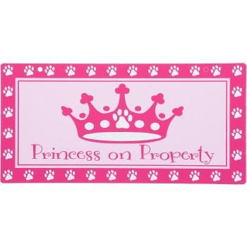 Princess On Property Sign 6pcs