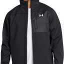 Under Armour Men's ColdGear Infrared Shield 2.0 Soft Shell, (003) Black / / White, Medium