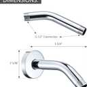 Wall Mounted Extention Shower Arm (Sold with Shower Arm Flange) for U4993-PK 6-inch, Chrome