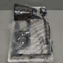 Aromaster Burr Coffee Grinder with 48 Gind Settings, Conical Coffee Bean Grinder for Home Use,Stainless Steel,40 Seconds Adjustable Timer,Anti-static,Easy to Clean with Brush (Silver)