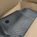 KUST Floor Mats for 2020-2026 Chevy Silverado/GMC Sierra 1500/2500HD/3500HD Crew Cab with Rear Underseat Storage Box, Front Bucket, All Weather Car Mats for Silverado Accessories TPE Rubber