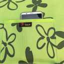 2 x zojo Heavy Duty Waxed Canvas Work Apron for Home Garden,with Multi Tool Pockets,for Men & Women (Flower Print)