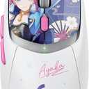 Logitech G309 Lightspeed Wireless Gaming Mouse, Lightweight, LIGHTFORCE Switches, Hero 25K Sensor, 300+ hr Battery, 6 Programmable Buttons, PC & Mac - Genshin Impact Limited Edition