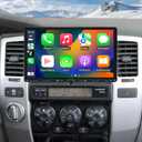 Car Radio for Toyota 4Runner 2003-2009 Radio Stereo CarPlay Android Auto Upgrade 8Core 4+32 10.1 Inch QLED Screen FM/AM SWC Bluetooth 5.0 GPS Navigation AHD Backup Camera Support JBL