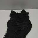 Girece Sexy Lingerie for Women Lace Nightgown Sleep Dress with Side Slit Lace Trim Chemise Soft Sleepwear & Comfy Loungewear (Small, Black)