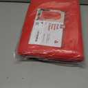 ZOBER Upright Christmas Tree Storage Bag With Drawstring Hem- Fits 9 Ft Trees - Plastic, Waterproof Christmas Tree Bag For Storage Box For Xmas - Strong, Durable Handles - Red