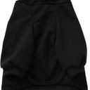 Dog Cat Halloween Skeleton Hoodies Glowing Skull Cute Shirt Puppy Kitteen Costumes Bones Clothes (XL) (XL (14-17lb), Black)