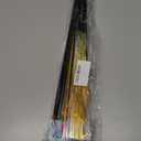 Fans for Line Dancing - Boots on The Ground Hand Fan - Large Clack Hand Rave Fan - Holographic Folding Popping Line Dance Fan - Foldable Handheld Clacking Fans - Dance Enthusiasts Gift (Light Blue)