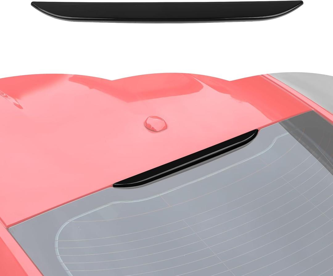 RT-TCZ Smoked Black Third 3rd Brake Light Cover High Mount Stop Lamp Cover Trim Exterior Accessories for Ford Mustang 2015-2025