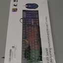 Rii Keyboard and Mouse Set, Rainbow LED Backlit Multimedia PC Keyboard, Colorful Breathing Backlit Gaming Mouse for Work or Play