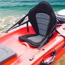 Vashly Kayak Seat, Detachable Universal Paddle Board Seat for Kayak, Canoe Seats with Detachable Storage Bag, Kayak Seat Cushion for Kayaking Canoeing Rafting Fishing