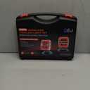 Wireless Trailer Lights, Adjustable Magnetic LED Trailer Lights with Reflectors, Rechargeable Tow Tail Light Kit for Trucks, Boats, RVs, Campers, IP67 Waterproof (black)