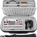 GEEKRIA Hard Shell Travel Case Compatible with Korg Volca Drum/Volca Keys/Volca Beats/Volca FM2 / Volca Sample 2 / Volca Bass Audio Sampler Carrying Bag (Dark Gray)