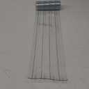 RESILIA Vinyl Replacement Strip Curtain for Walk in Freezers, Coolers, & Warehouse Doors - Industrial Grade Thermal Insulating Plastic Curtains, Single 8 x 8 PVC Strip, Clear 