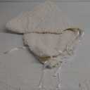 36 Inch Cream White Christmas Tree Skirt Farmhouse Rustic Neutral Christmas Tree Decorations Soft Fluffy Plush Faux Fur Sherpa Fabric Trees Skirt Rug for Home Winter Xmas Party Supplies