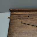 ROSSIE HOME Bamboo Bed Tray with Phone Holder, Extra Large Lap Desk for Laptops up to 17.3 Inches Java Style No. 78112
