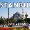 Istanbul Calendar 2026 Turkey Monthly Wall Calender 12 Month | American Made In The USA