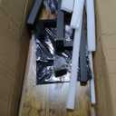 FEZIBO Electric Standing Desk, 48 x 24 Inches Height Adjustable Stand up Desk, Sit Stand Home Office Desk, Computer Desk, Rustic Brown