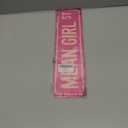 Mean Girl St Funny Rustic Pink Wall Metal Tin Signs Decor 4x16 in