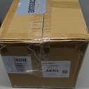 8 Inch Hooded Wall Vent with Screen and Damper,Outdoor Wall Exhaust Vent Cover Wall Cap for Exterior Kitchen Range Hood Ventilation Dryer HVAC Duct Air Exhaust, Galvanized Steel, White