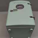 Frigidaire EFMIS171 Retro Mini Portable Personal Fridge - Ideal for Home, Office or Dorm - Includes Carrying Handle, AC/DC Wall/Car Charger (Green)