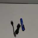 Streamlight 66606 MicroStream USB 250-Lumen 1150-Candela EDC Ultra-Compact Flashlight with Rechargeable Battery, Easy-Open Box, Blue