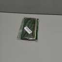 GOIACII Womens Wallet Ladies Vintage Billfold Compact Card Holder Long Zip Clutch Purse with Kiss Lock Green