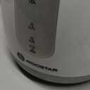 Aigostar Small Electric Kettle, 1L Portable Electric Tea Kettle 1100W with Automatic Shut-Off and Boil Dry Protection, Travel Hot Water Boiler Cordless for Making Coffee and Tea, BPA-Free, Grey