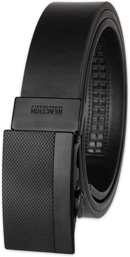 Kenneth Cole mens Perfect Fit Adjustable Click Belt Large