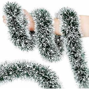 Timoo 80 FT Christmas Tinsel Garland for Christmas Tree