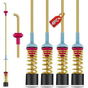 Upgraded WA54M8750AV WA52M7750AW WA52M7750AV Washer Suspension Rods, 28.35 Inch Fit for Sam-sung Washer WA50M7450AW WA52M8650AW WA52J8700AP WA52M8650AV WA54M8750AW WA50K8600AW WA50K8600AV WA50M7450AP