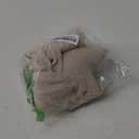 mushie Star Security Blanket | Baby Lovey | 100% Organic Muslin Cotton (Fog)