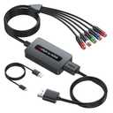 Component to HDMI Converter, 1080P YPbPr to HDMI Converter with Female YPbPr Connector - for Connecting Retro Gaming and Legacy Devices with Male Component Output to HDTVs